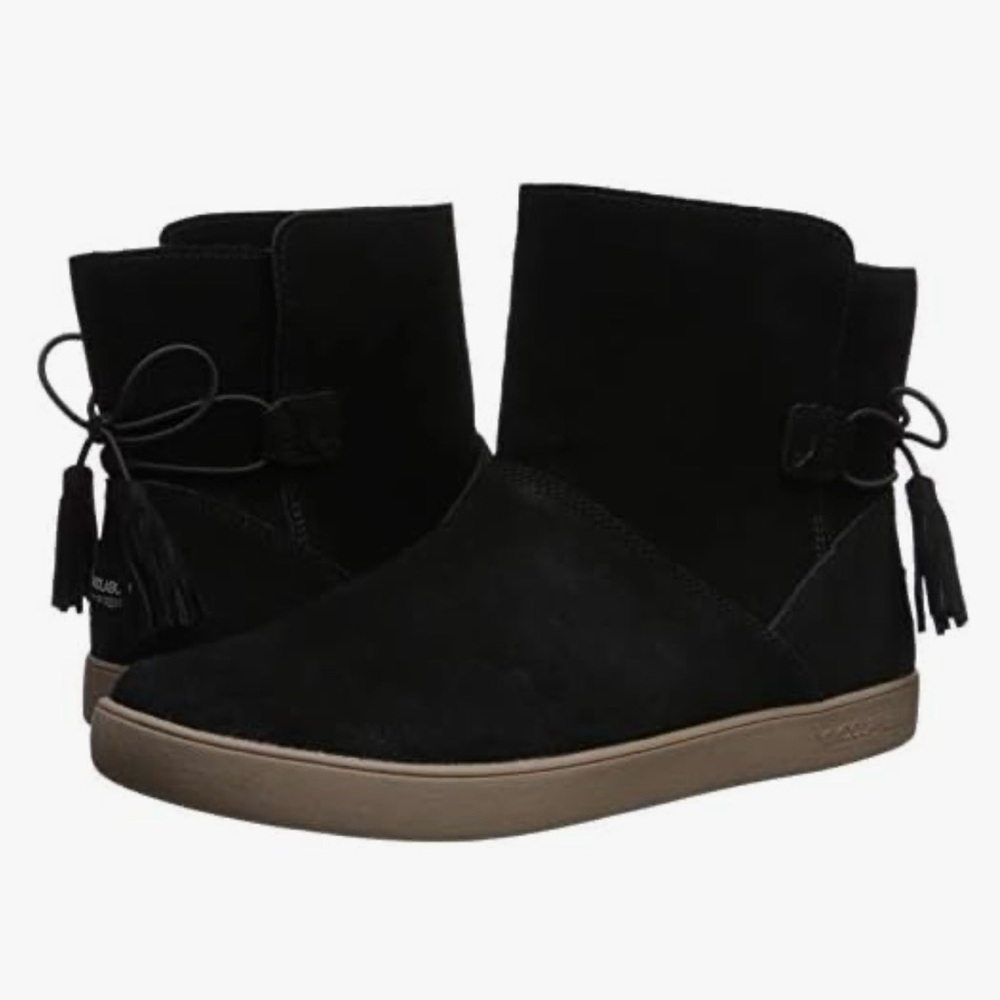 Koolaburra by UGG | Skyller Black Suede Booties | Size 8 | NWOT